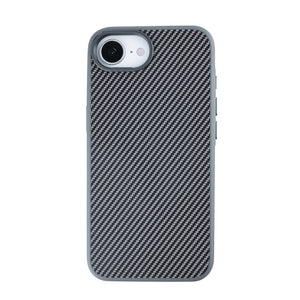 Rixus Mag Carbon With MagSafe Compatible For Apple iPhone 16e, 17e Titanium Grey