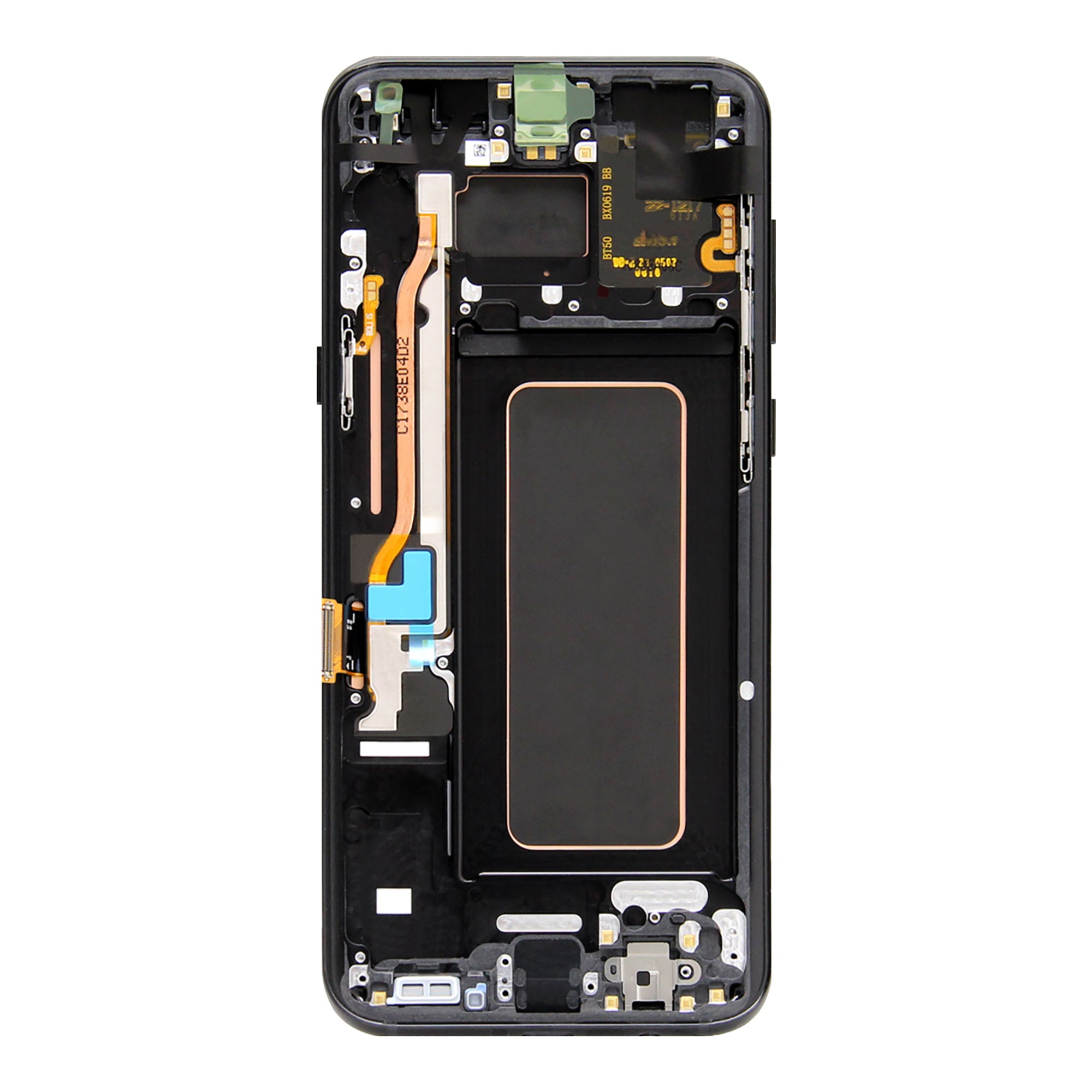 Samsung Galaxy S8 Plus G955F Ecrã e digitalizador com moldura Midnight Black Service Pack