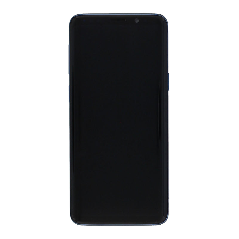 Samsung Galaxy S9 G960F Display And Digitizer With Frame Coral Blue Service Pack