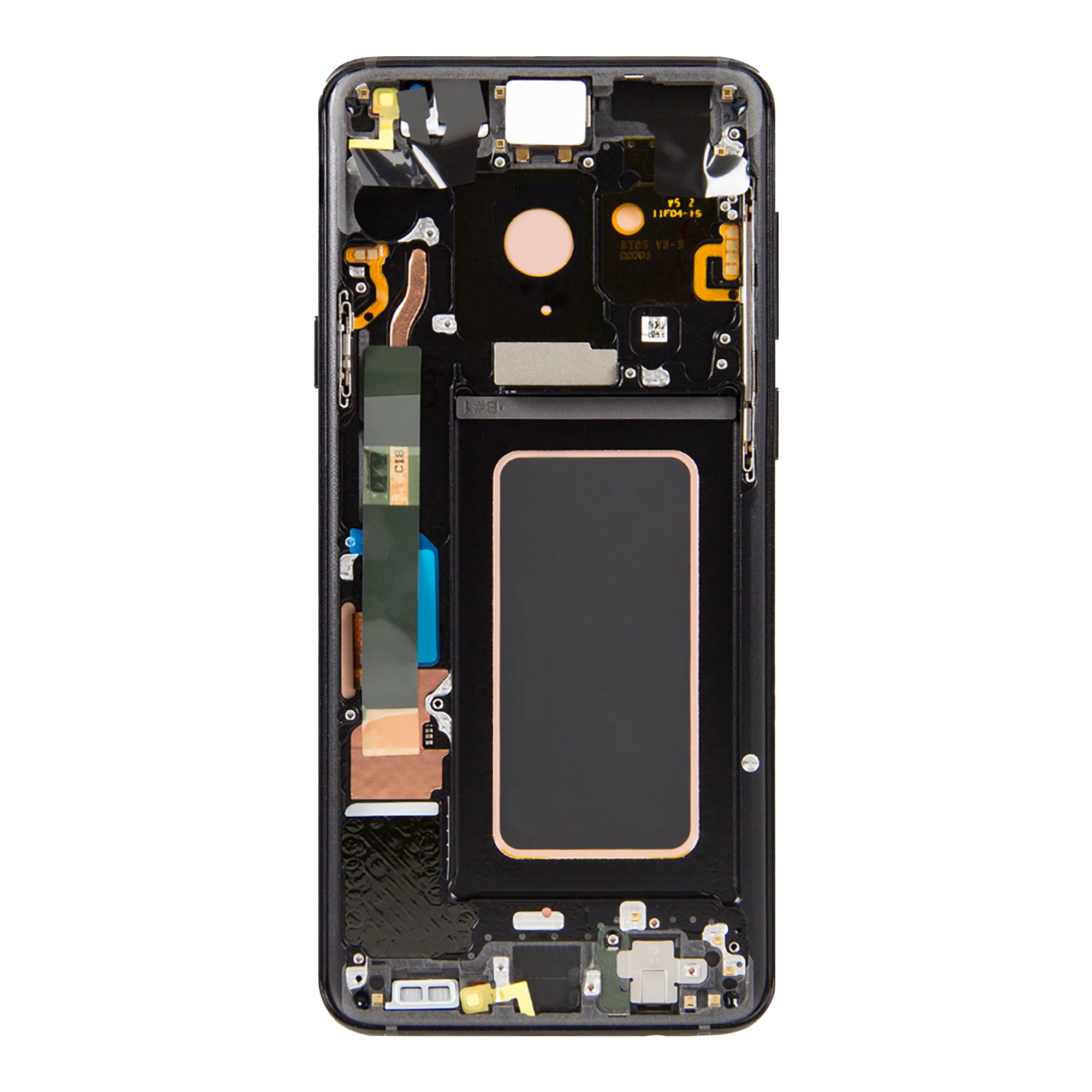 Samsung Galaxy S9 Plus G965F Ecrã e digitalizador com moldura Midnight Black Service Pack