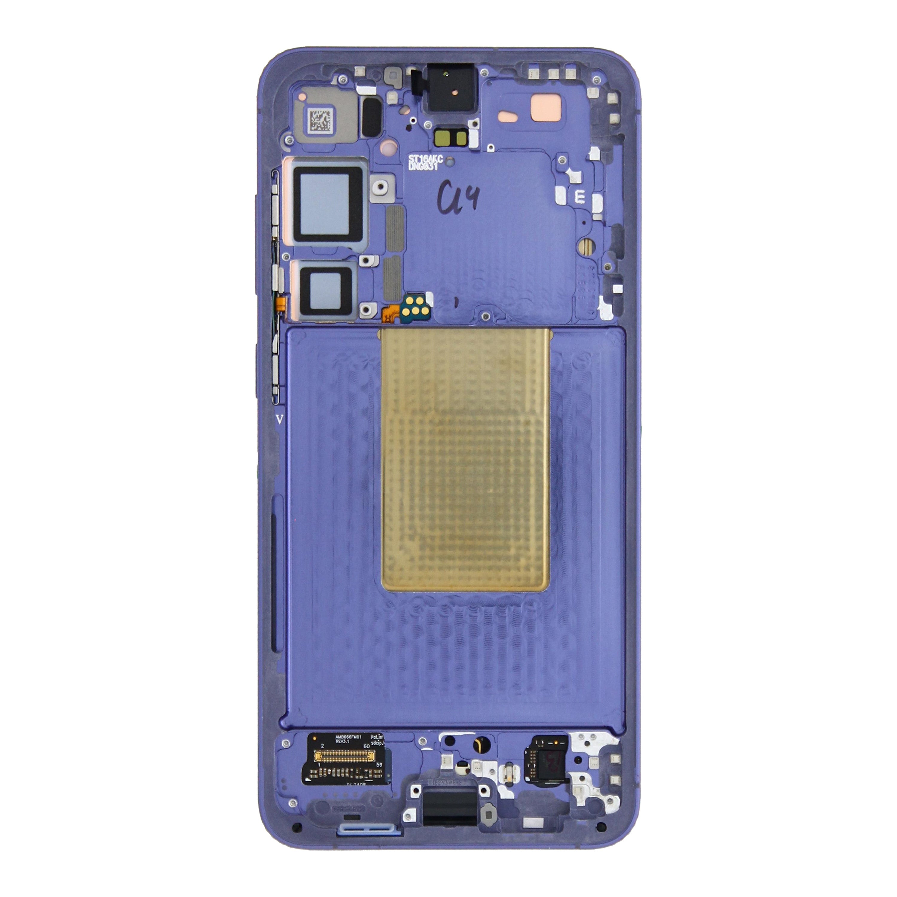 Samsung Galaxy S24 Plus S926B Ecrã e digitalizador com moldura Violeta Cobalto Pré-montado