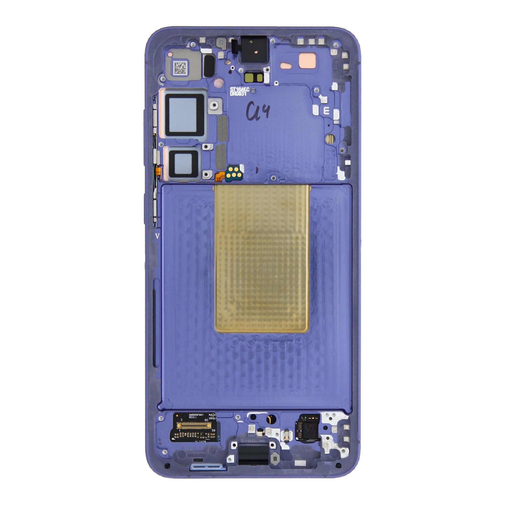 Samsung Galaxy S24 Plus S926B Ecrã e digitalizador com moldura Violeta Cobalto Pré-montado