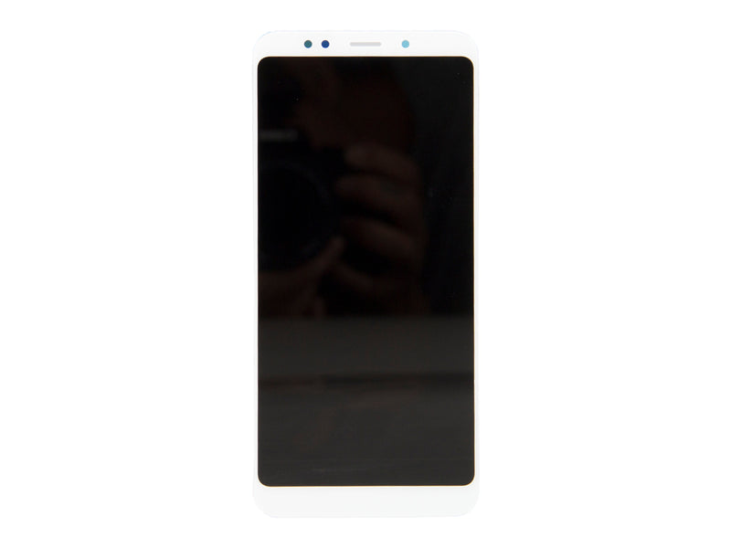Xiaomi Redmi 5 Plus Ecrã e digitalizador sem moldura branco OEM