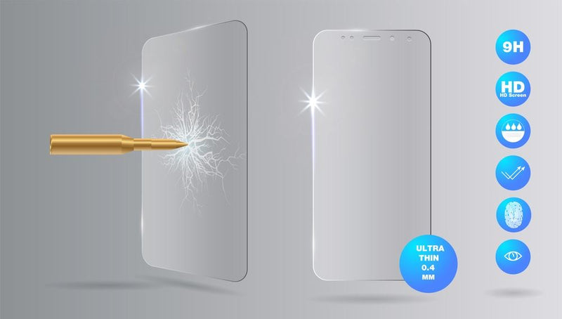 GEL AND TEMPERED GLASS SCREEN PROTECTOR: DIFFERENCES