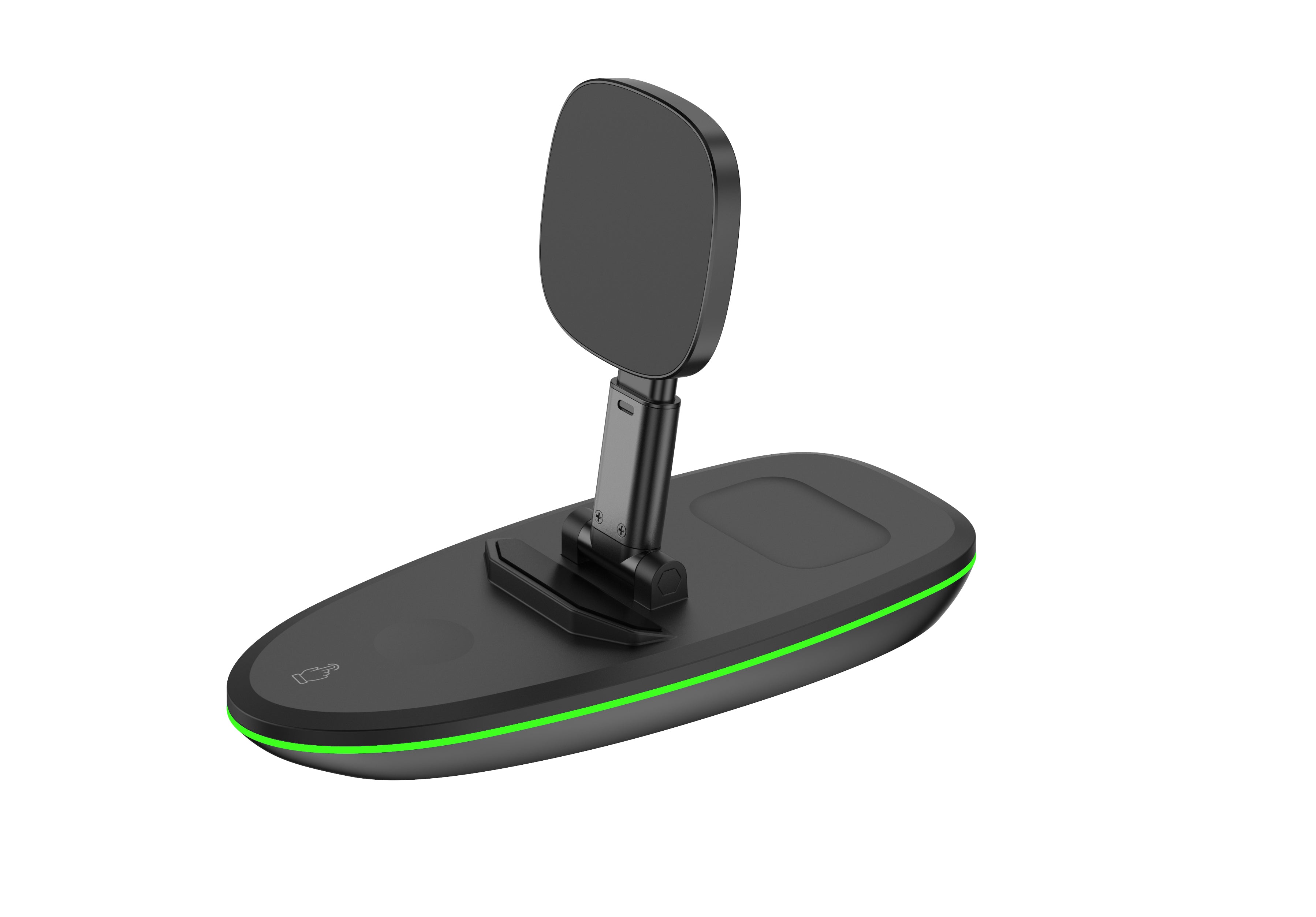 Rixus RXWC43 3 in 1 Foldable Wireless Charger Station