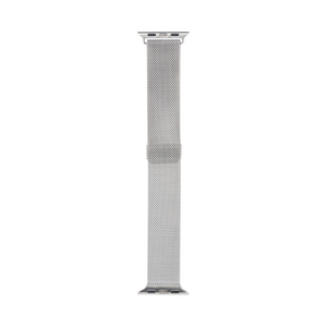 Milanese Loop Band For Apple Watch 42mm, 44mm, 45mm, 49mm Silver Retail Box