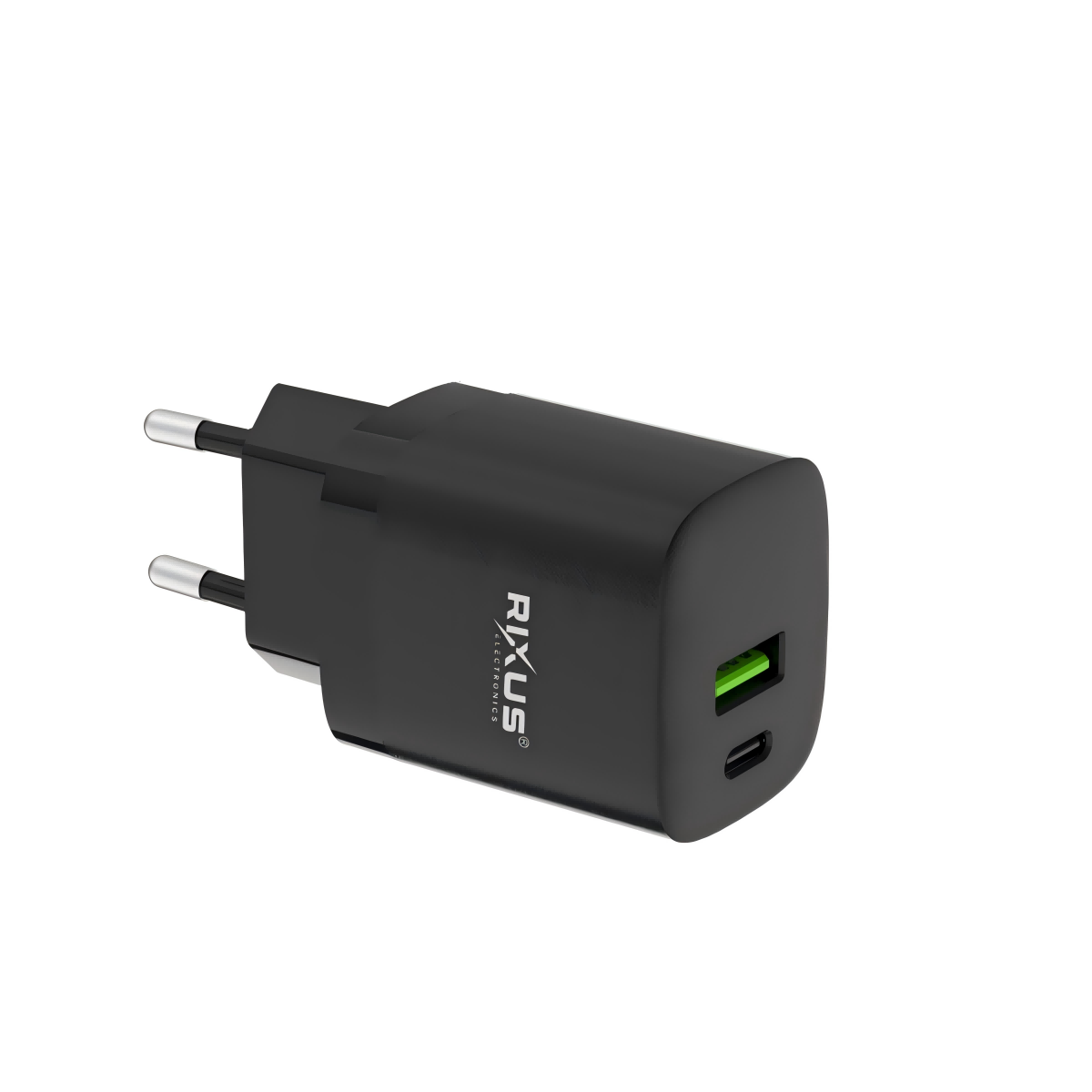 Rixus RX95 Fast Charging Adapter 30W Black