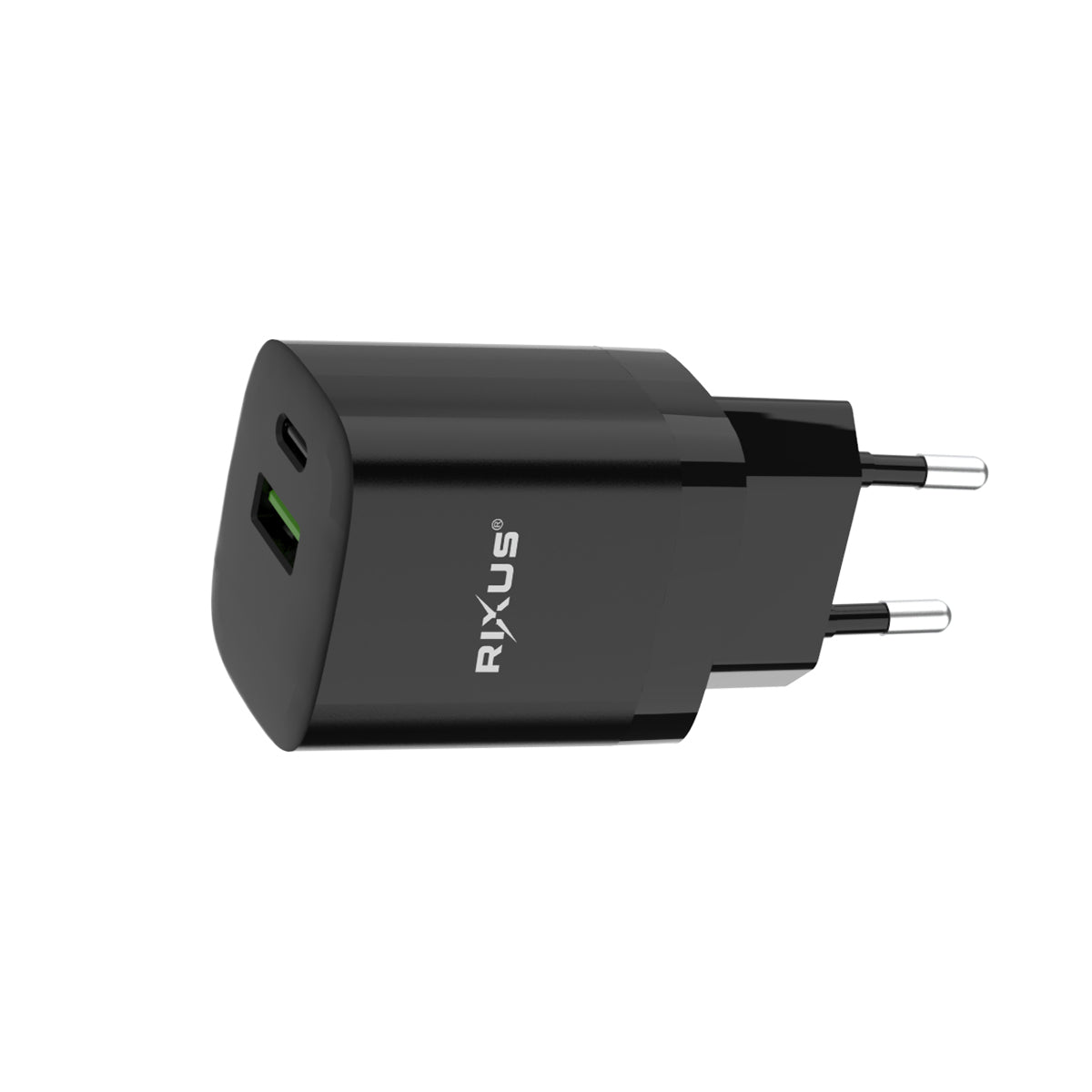Rixus RX95 Fast Charging Adapter 30W Black