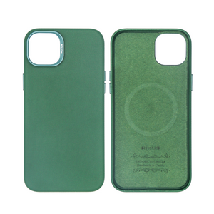 Rixus Classic 02 Case With MagSafe For Apple iPhone 15 Green