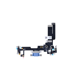 For Apple iPhone 14 System Charging Flex Blue Pulled