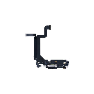 For Apple iPhone 14 Pro Max System Chargingr Flex Space Black Pulled