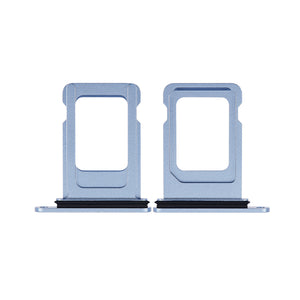 For Apple iPhone 14 Sim Card Holder Blue Pulled