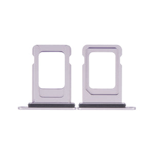 For Apple iPhone 14 Sim Card Holder Purple Pulled