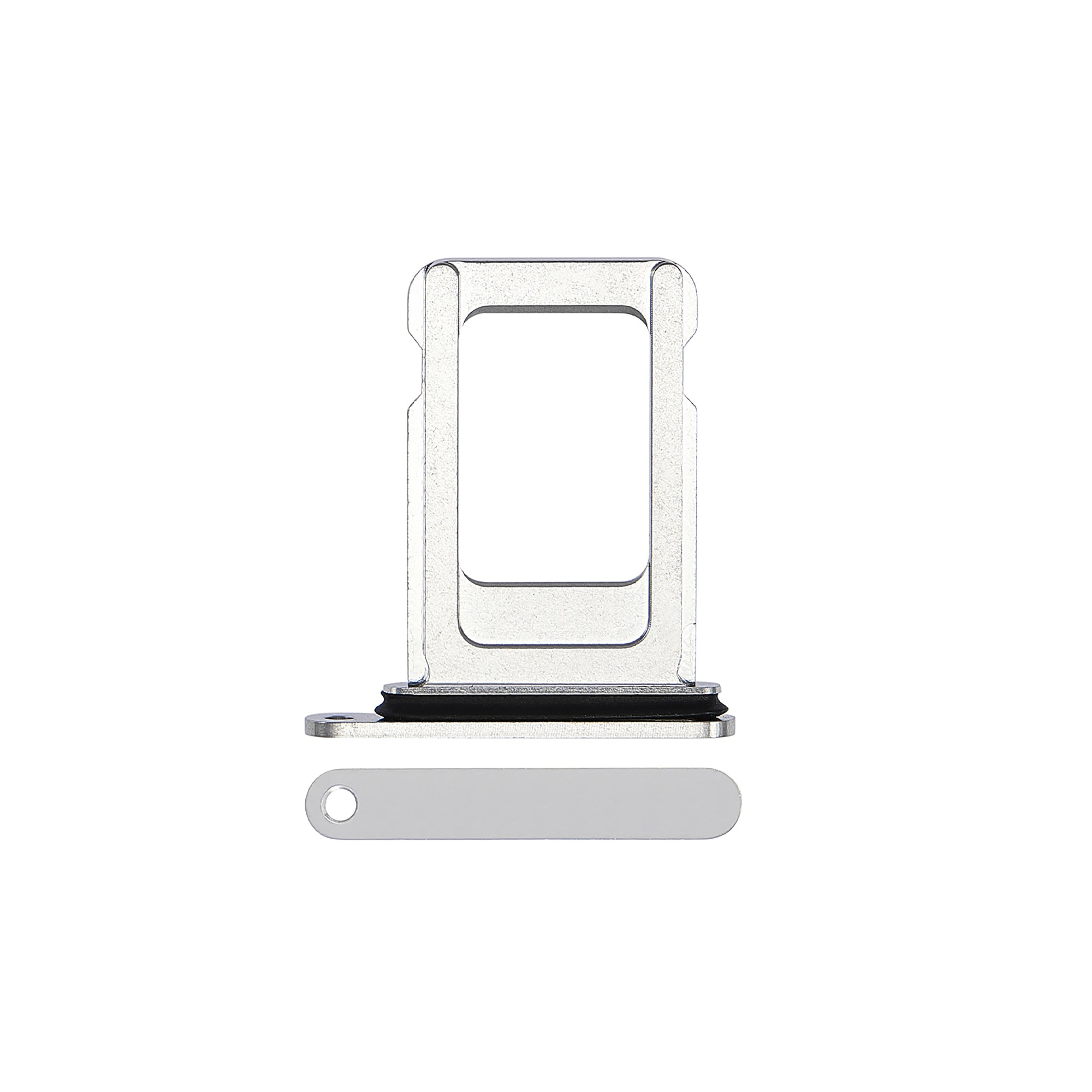For Apple iPhone 14 Pro Max Sim Card Holder Silver Pulled