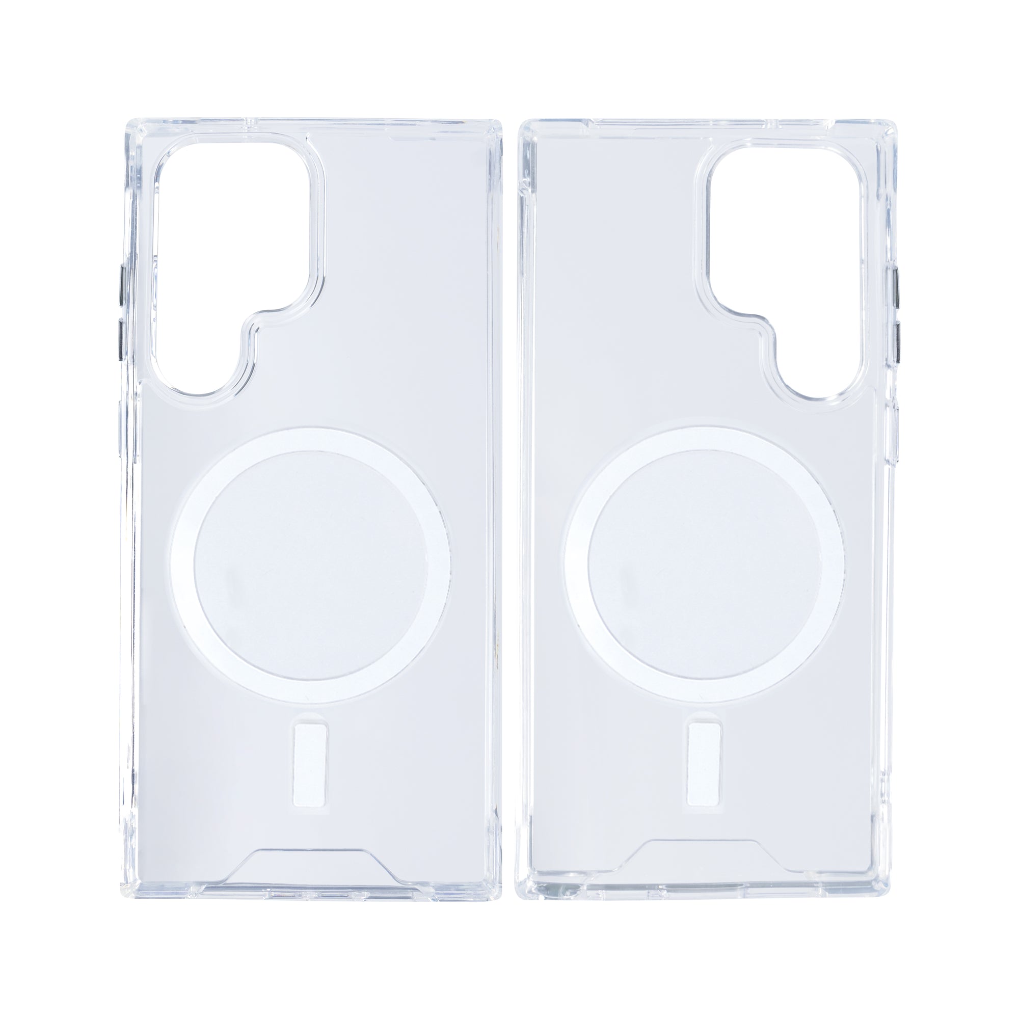 Rixus Anti Shock Case TPU With MagSafe Compatible For Samsung Galaxy S24 Ultra 5G Transparent