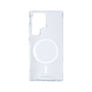 Rixus Magnetic Clear Case For Samsung Galaxy S24 Ultra 5G