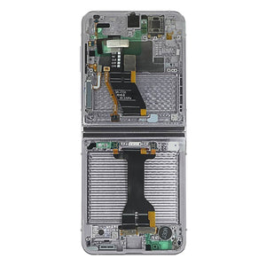 Samsung Galaxy Z Flip5 F731B Main Display And Digitizer With Frame Lavender Service Pack