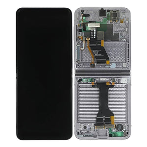 Samsung Galaxy Z Flip5 F731B Main Display And Digitizer With Frame Lavender Service Pack