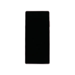 Samsung Galaxy Note 20 N980F, Note 20 5G N981B Display And Digitizer With Frame Mystic Bronze Service Pack
