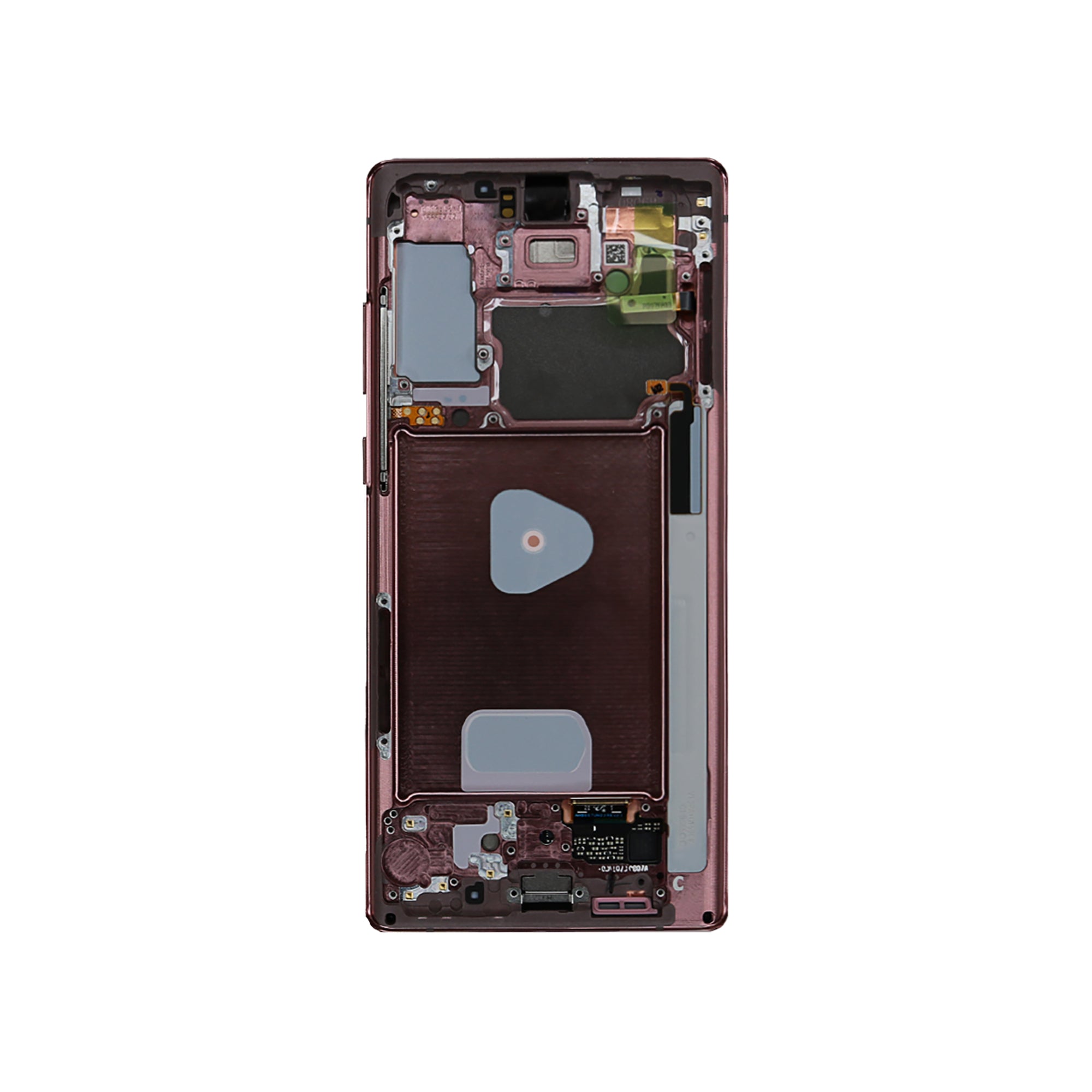 Samsung Galaxy Note 20 N980F, Note 20 5G N981B Display And Digitizer With Frame Mystic Bronze Service Pack