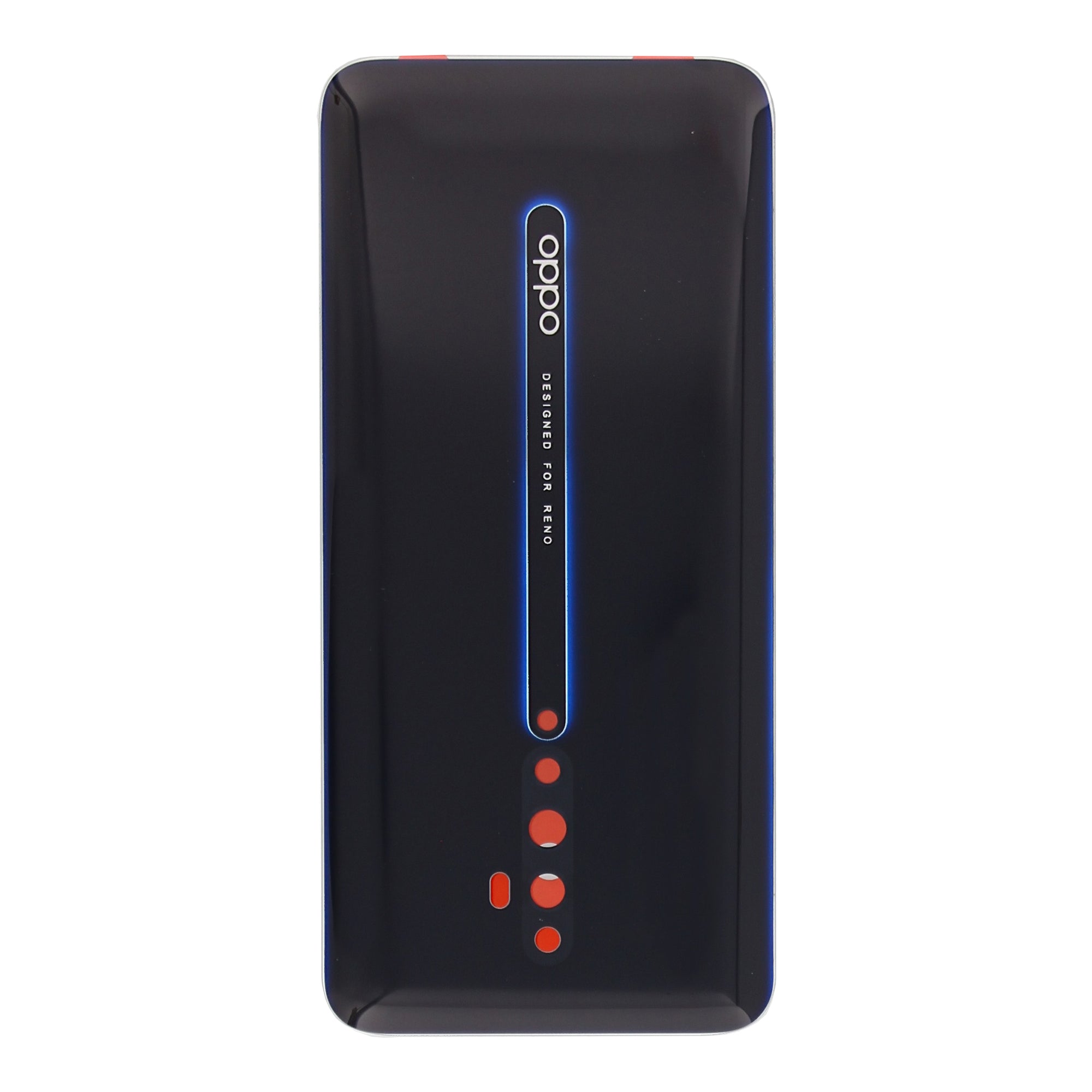 Oppo Reno 2Z Back Cover Without Lens Black OEM