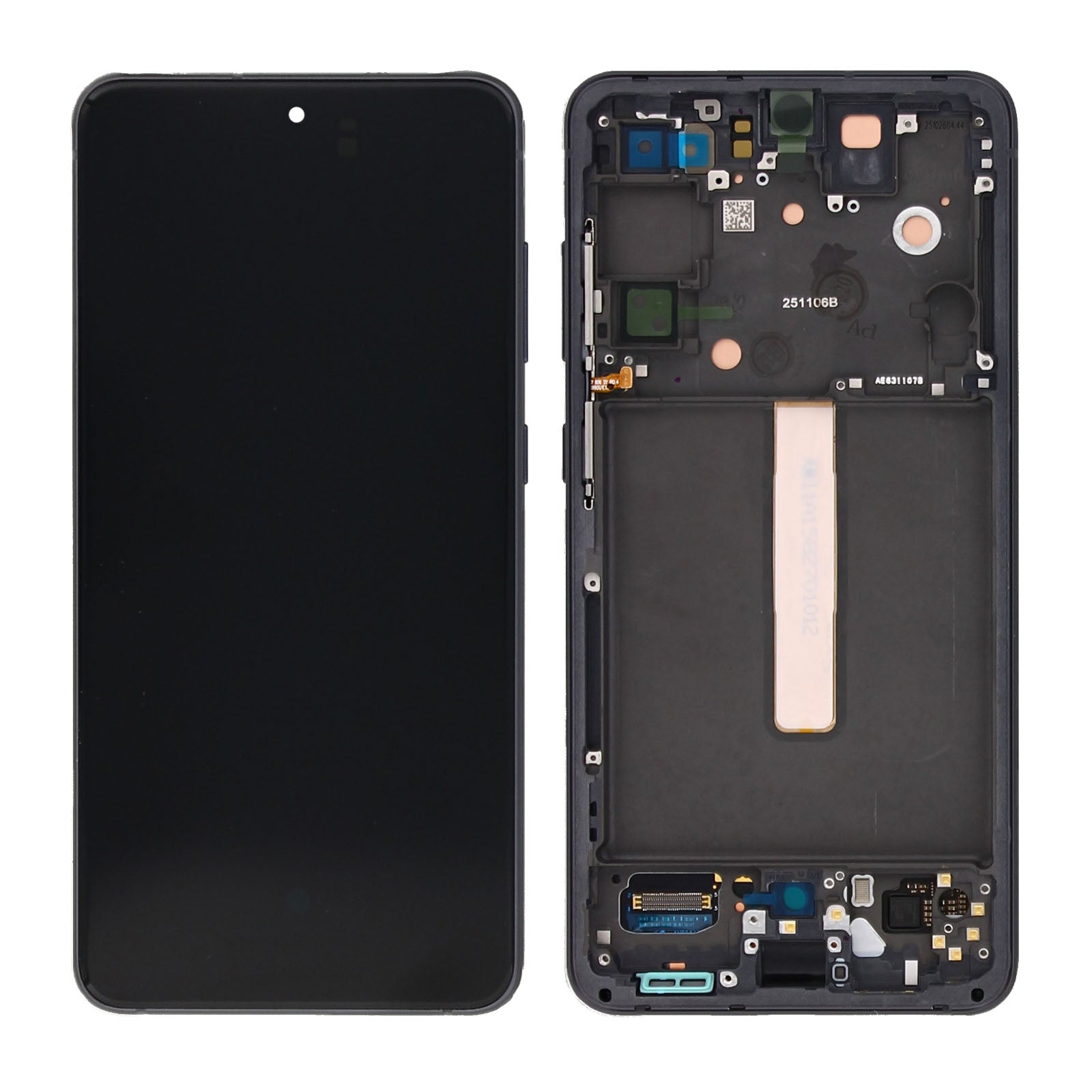 Samsung Galaxy S21 FE G990B Display And Digitizer With Frame Graphite Service Pack