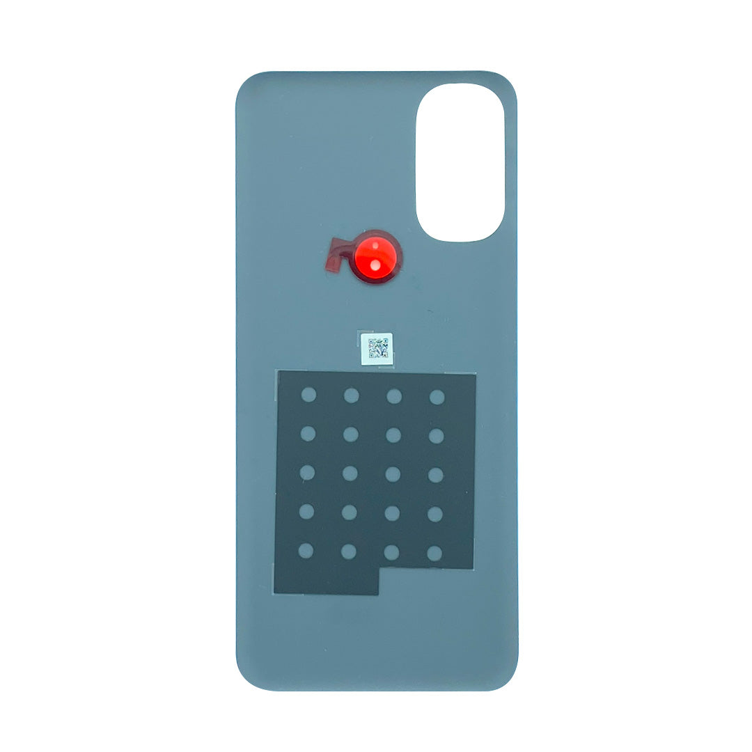 Motorola Moto G71 5G Back Cover Without LensArctic Blue OEM
