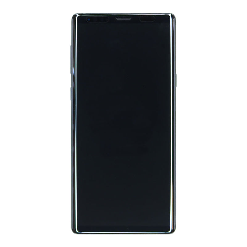 Samsung Galaxy Note 9 N960F Display And Digitizer With Frame Midnight Black Service Pack