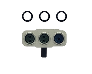 Samsung Galaxy S21 FE G990B Camera Lens Cover With Frame Olive Original