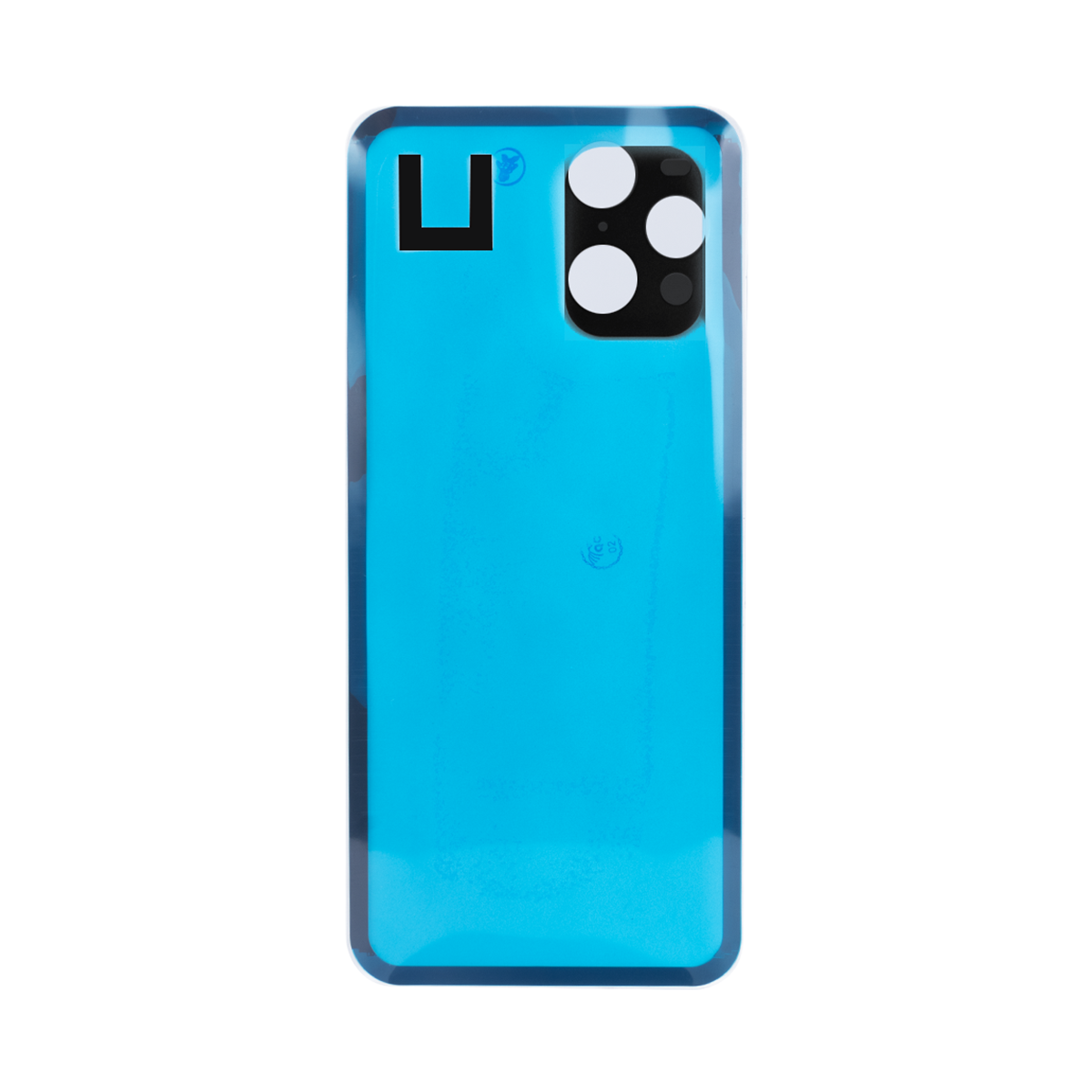 Oppo Find X3 Pro CPH2173 Back Cover Gloss Black Without Lens OEM