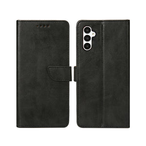 Rixus Bookcase For Samsung Galaxy A05s Black