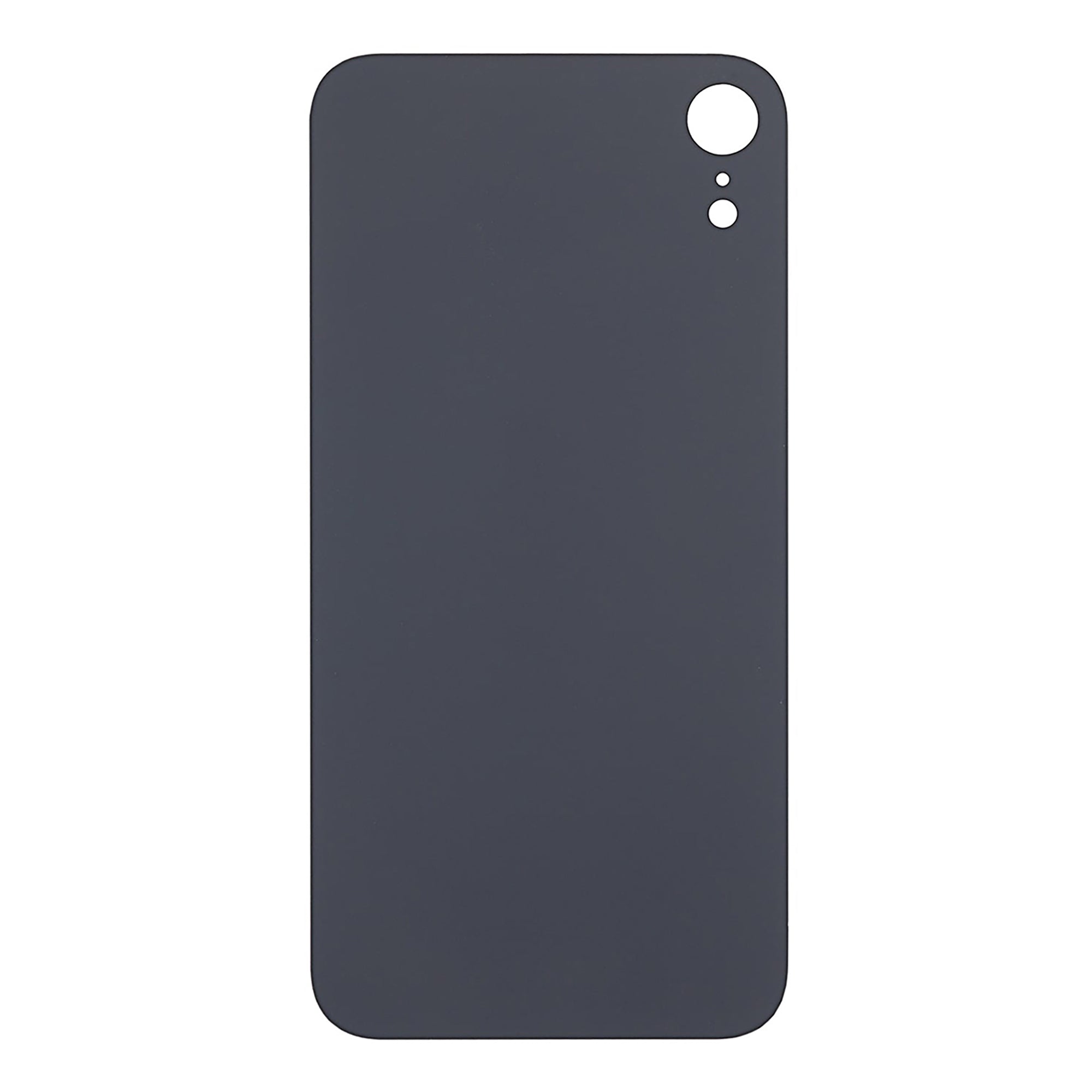 For Apple iPhone XR Back Glass, Enlarged Camera Frame Blue Compatible