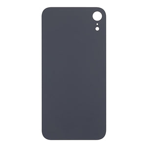 For Apple iPhone XR Back Glass, Enlarged Camera Frame Blue Compatible