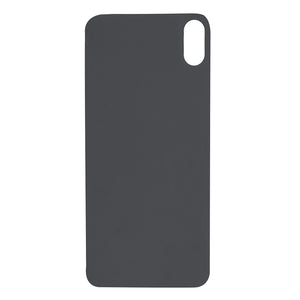 For Apple iPhone XS Max Back Glass, Enlarged Camera Frame White Compatible