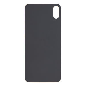 For Apple iPhone XS Max Back Glass, Enlarged Camera Frame Gold Compatible