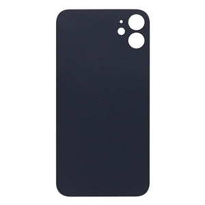 For Apple iPhone 11 Back Glass, Enlarged Camera Frame Black Compatible