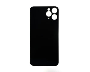 For Apple iPhone 11 Pro Back Glass, Enlarged Camera Frame White Compatible