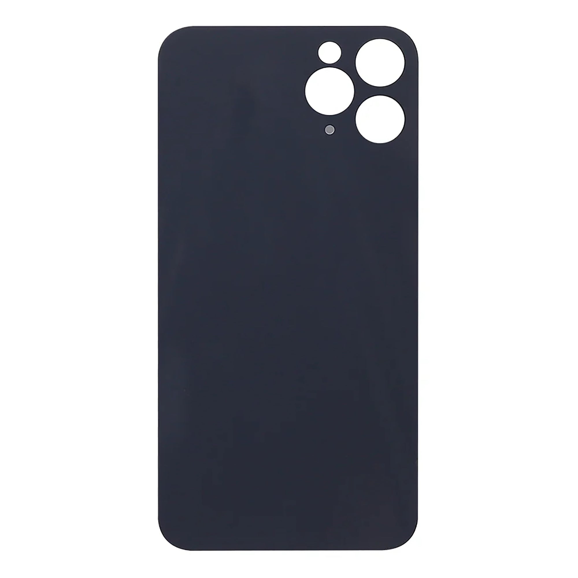 For Apple iPhone 11 Pro Back Glass, Enlarged Camera Frame Space Grey Compatible