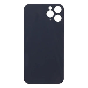 For Apple iPhone 11 Pro Back Glass, Enlarged Camera Frame Space Grey Compatible