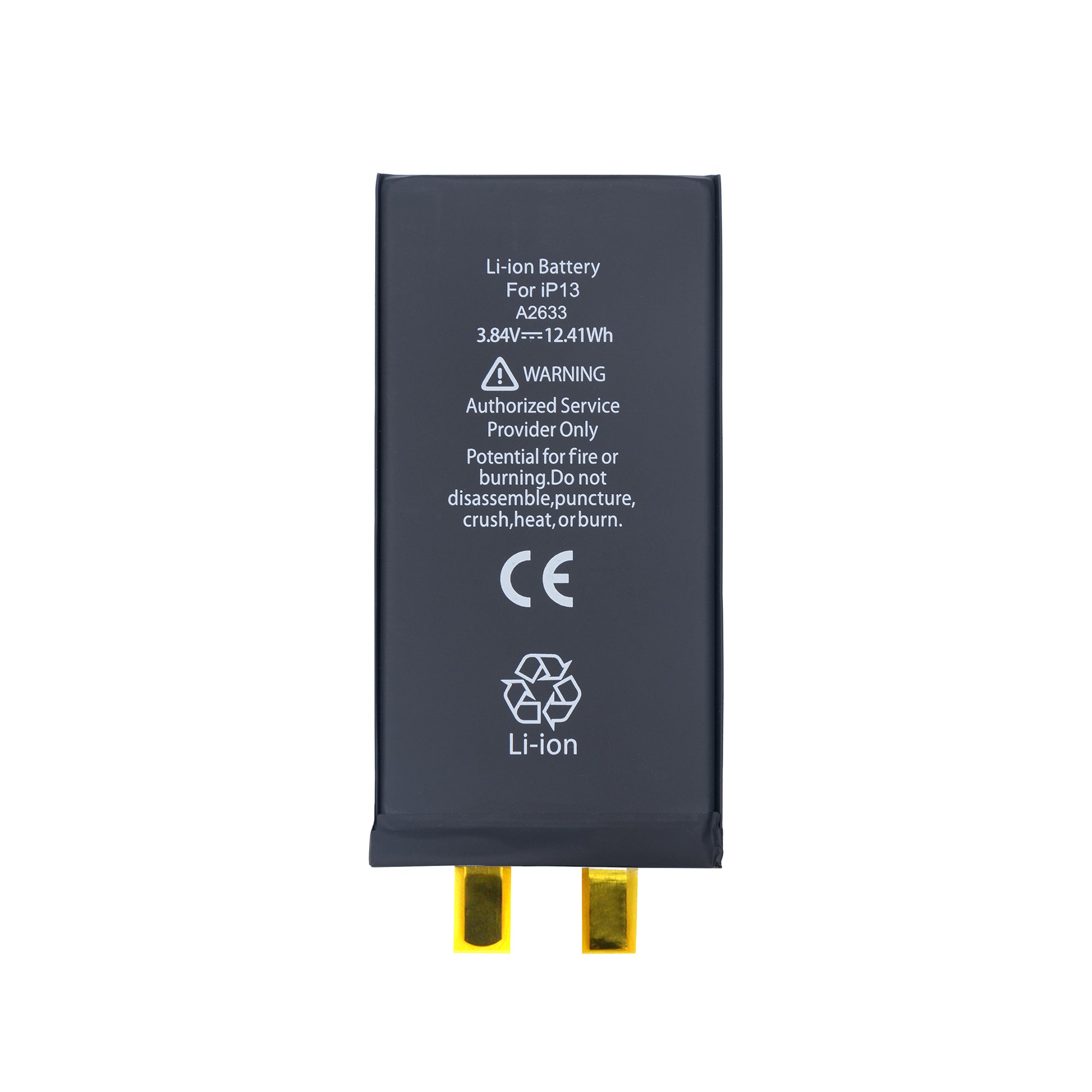 For Apple iPhone 13 Battery (Spot Welding Required) No BMS/IC OEM