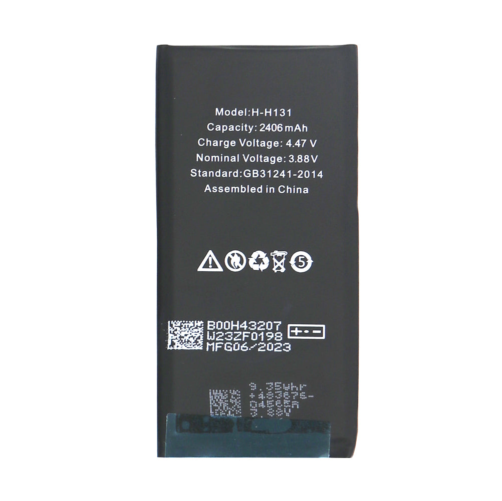 For iPhone 13 Mini Battery (Spot Welding Required) 2406mAh No BMS / IC