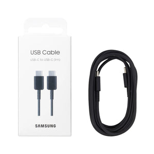 Samsung EP-DA705BBEGWW  USB-C To USB-C Data Cable 100cm Black Original Retail Box