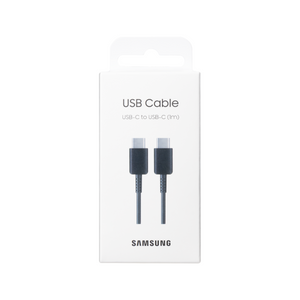 Samsung EP-DA705BBEGWW  USB-C To USB-C Data Cable 100cm Black Original Retail Box