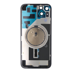 For Apple iPhone 14 Plus Back Glass Without NFC, Enlarged Camera Frame Starlight Compatible