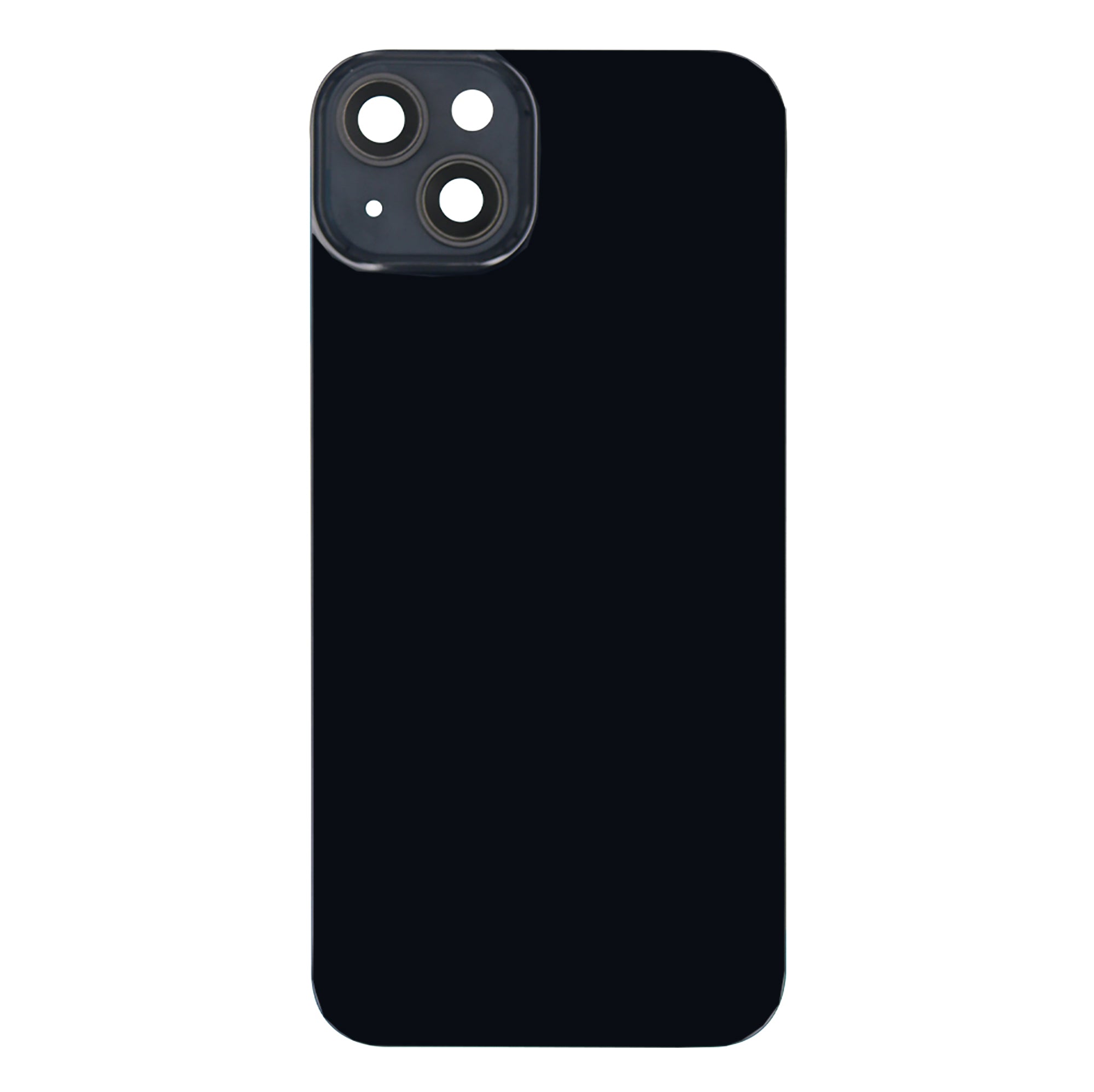 For Apple iPhone 14 Plus Back Glass Without NFC, Enlarged Camera Frame Midnight Compatible