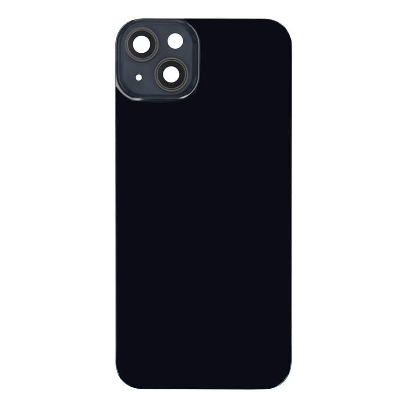 For Apple iPhone 14 Plus Back Glass Without NFC, Enlarged Camera Frame Midnight Compatible