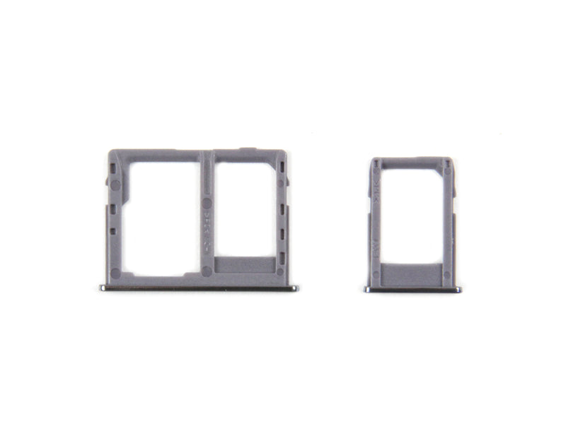 Samsung Galaxy J6 Plus J610F Sim Card Holder Set Blue OEM