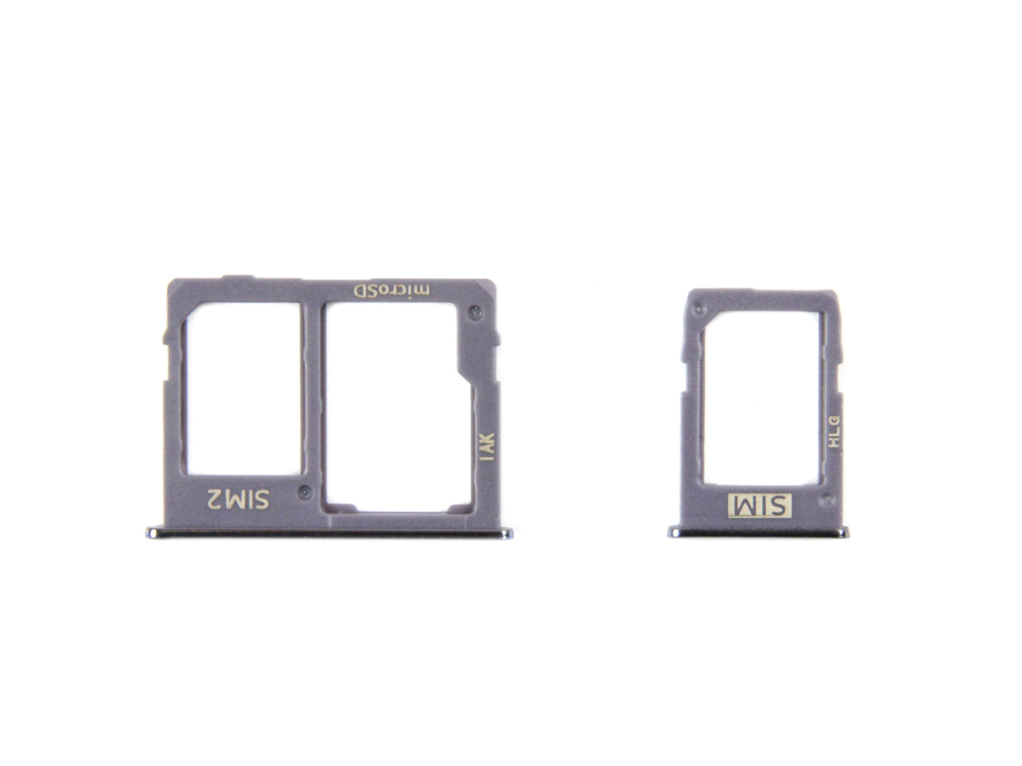 Samsung Galaxy J6 Plus J610F Sim Card Holder Set Blue OEM