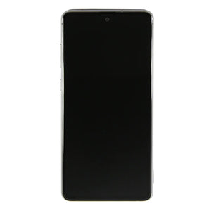 Samsung Galaxy Note 10 Lite N770F Display And Digitizer With Frame Aura Glow Silver Service Pack