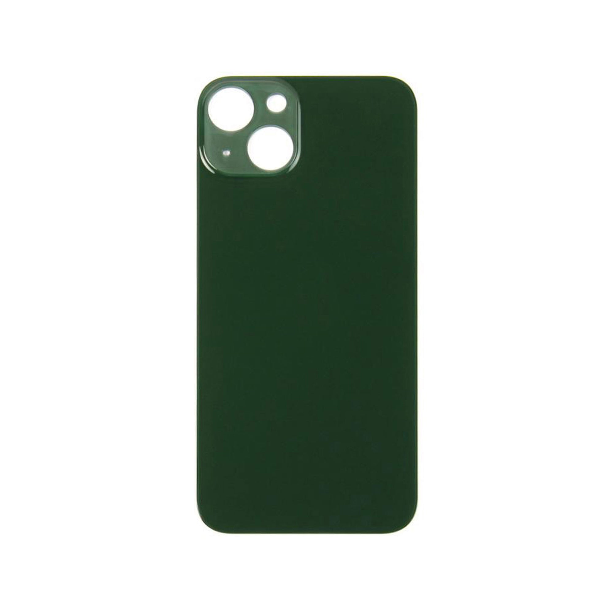 For Apple iPhone 13 Back Glass, Enlarged Camera Frame Green Compatible